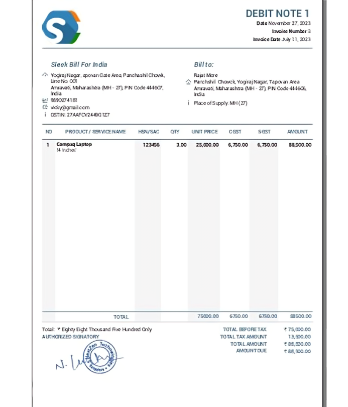 Tax Invoice