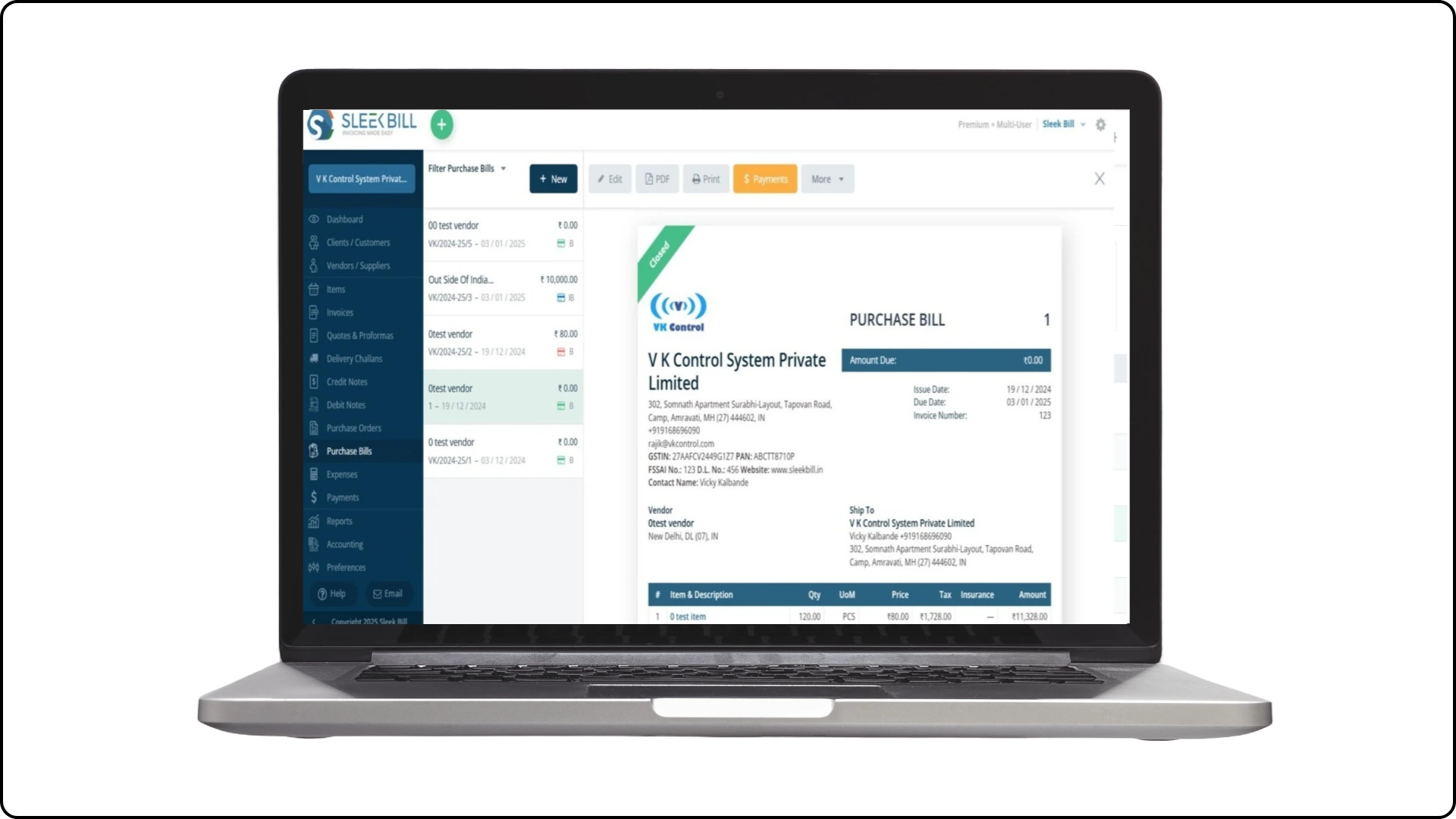 billing software