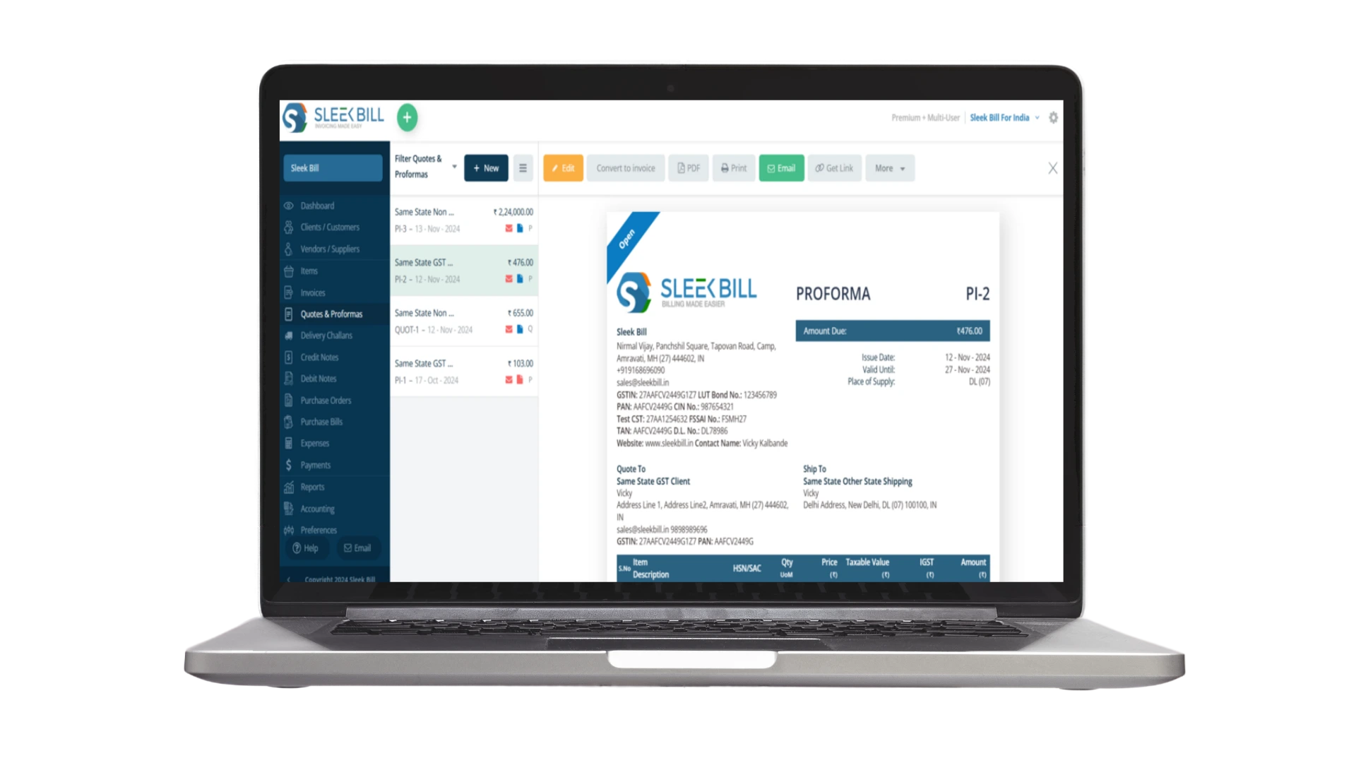 free-online-proforma-invoice-generator