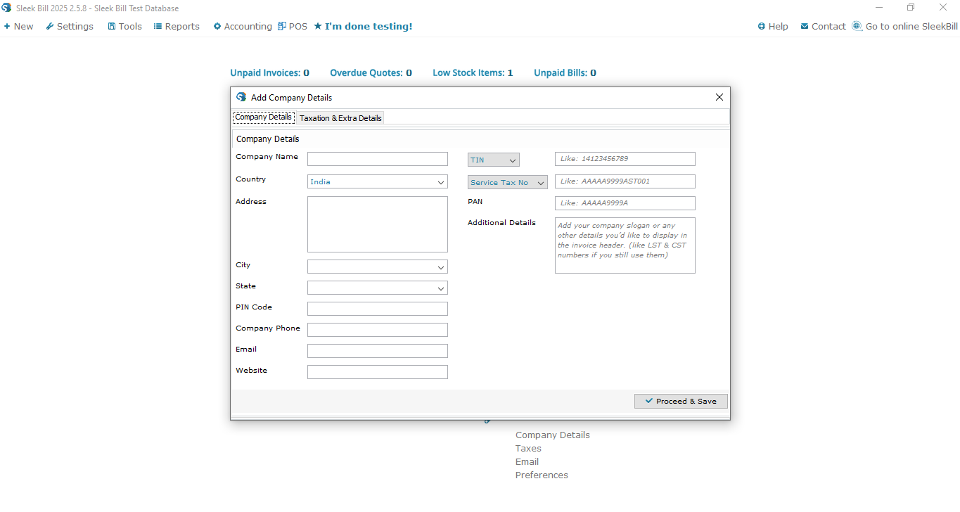 offline billing software