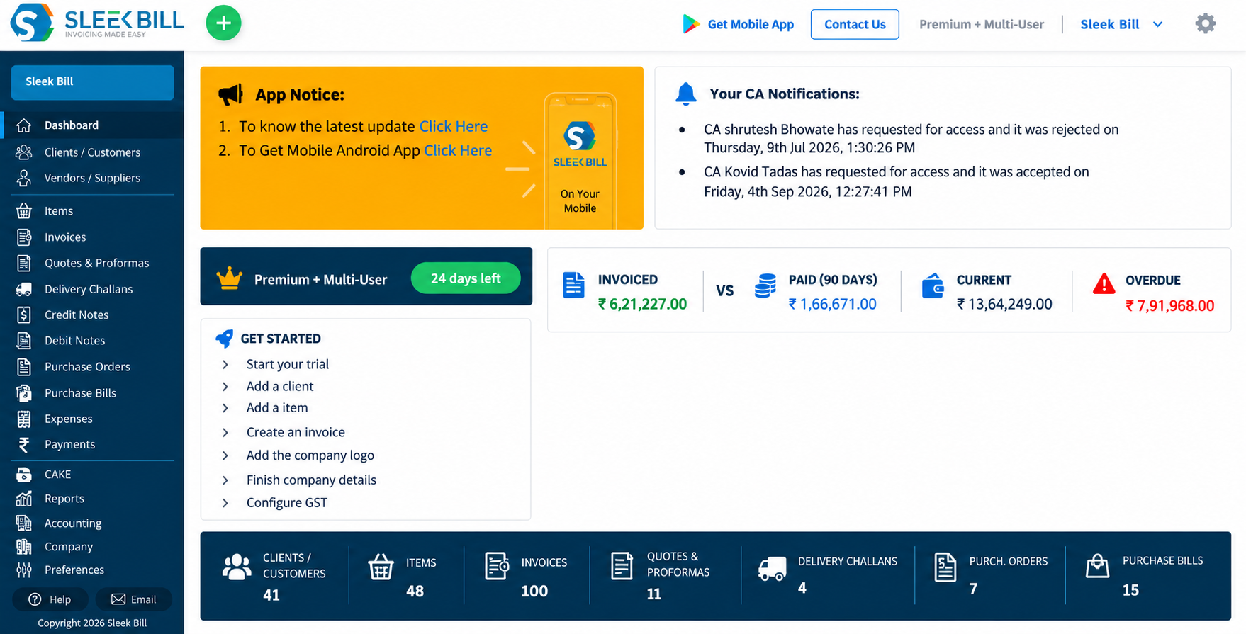 online invoice template