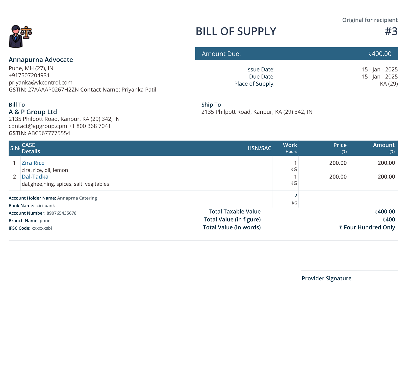 bill-of-supply