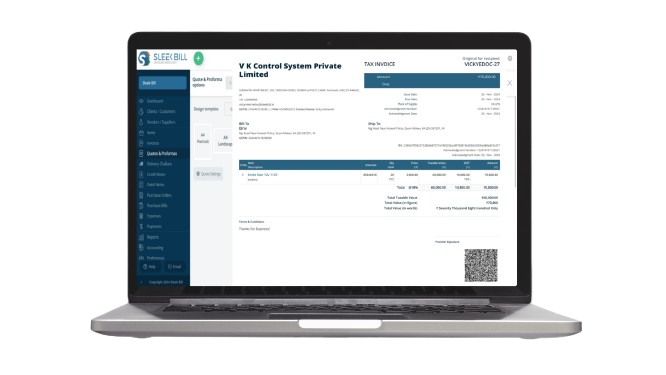 e-invoicing for B2C QR code