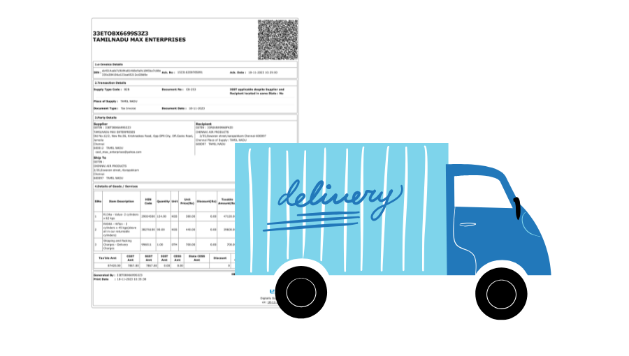 e-invoice and eway bill