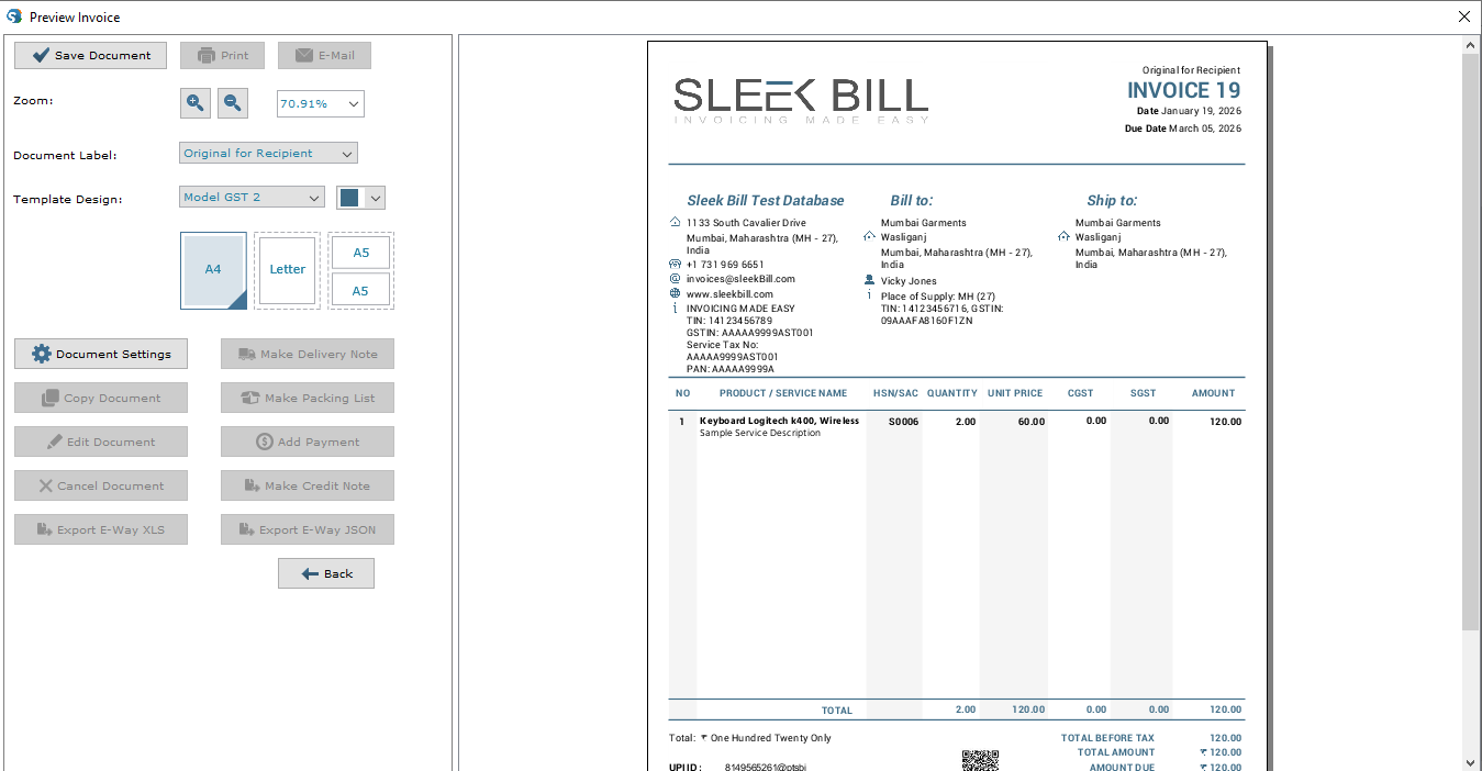 offline billing software