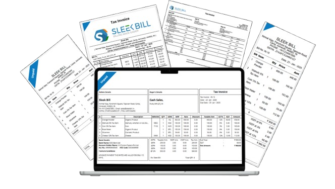 Multiple Invoice templates
