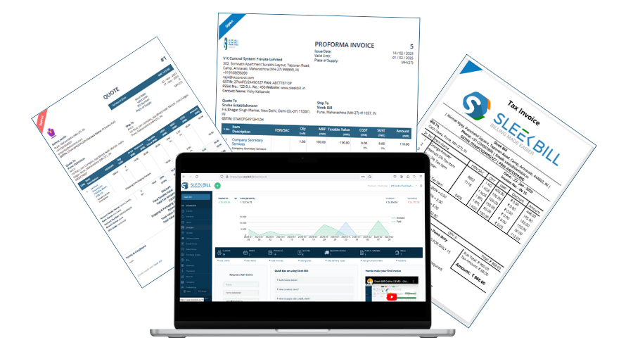 Multiple Invoice templates