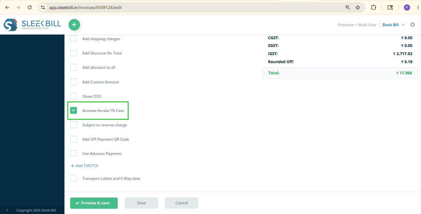  Select Kerla Tax