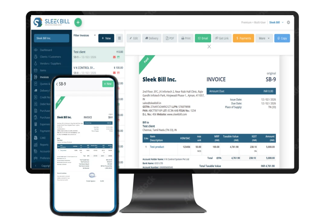GST Billing and Accounting Software