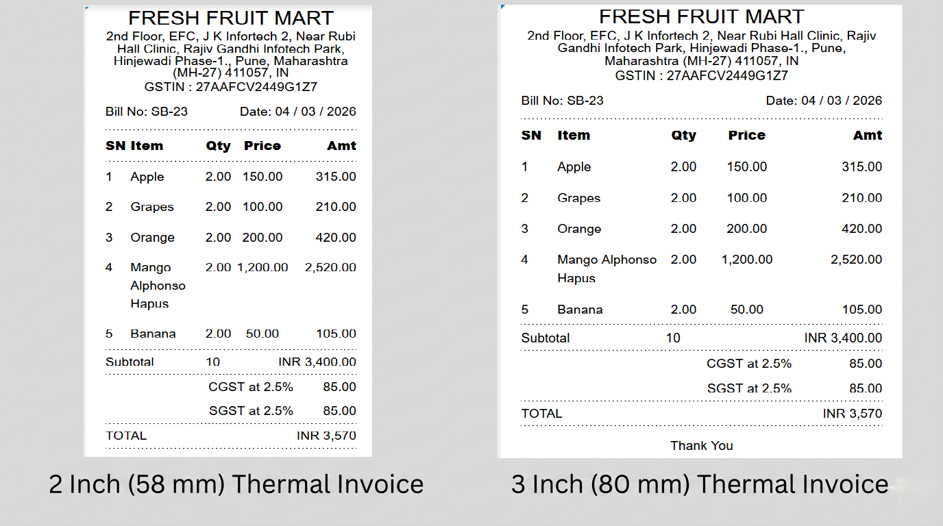 offline billing software